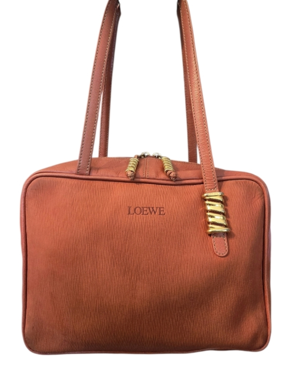 Loewe Vintage Velazquez Twist Shoulder Bag In EUC w/ COA